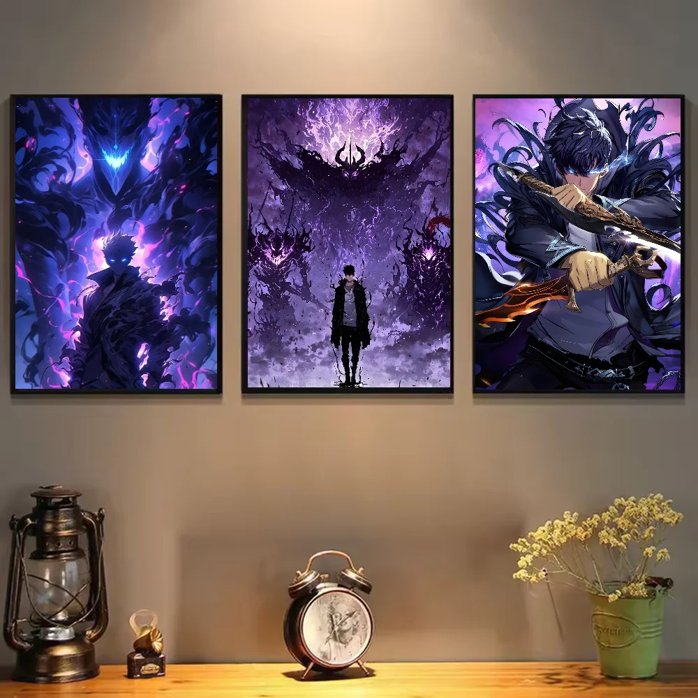 Home Decor Solo - Solo Leveling Anime Poster Kunst Wand