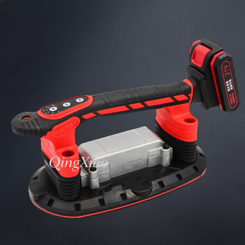 Flooring Home Decor - Magnetische Fliesen-Vibrationsnivelliermaschine Handgeführtes Bodenverlegungswerkzeug Keramikfliesen-Verlegung Heimdekoration