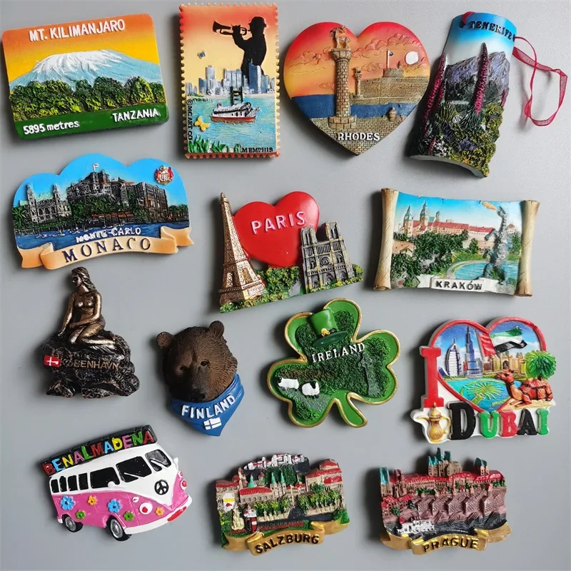 Home Decor Dubai - Tourist Souvenir Kühlschrank Maggnet Deutschland Italien