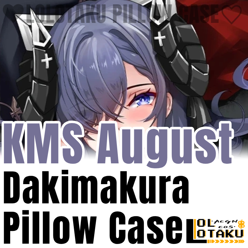 Home Decor Games Free - KMS August Dakimakura Azur Lane Spiel-Kissenbezug