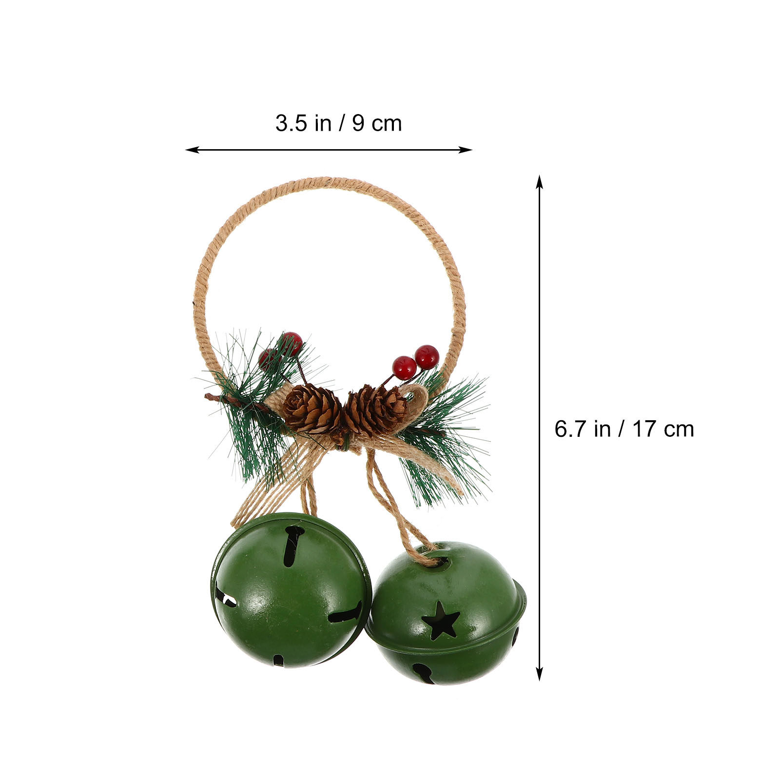 2 Stück Weihnachts-Hängeglocke – Home Xmas Decor Ideas Bewertung und Preis