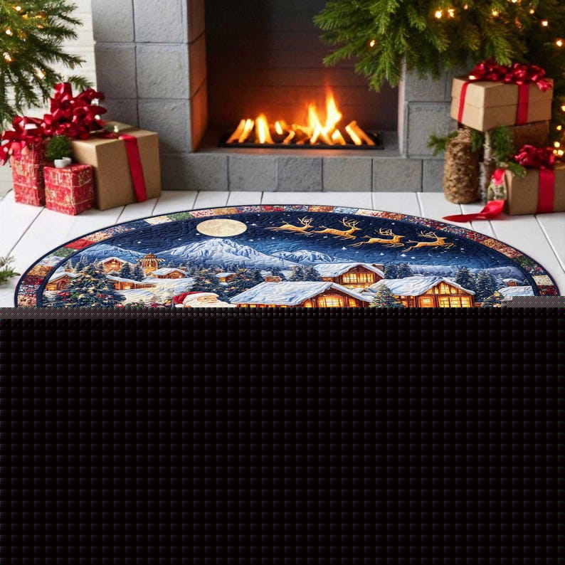 Weihnachtsmann-Schlitten, rund – Home Xmas Decor Ideas Bewertung und Preis