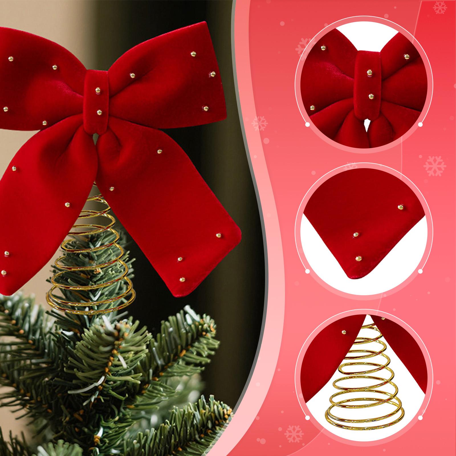 Eleganter Roter Schleifenknote – Home Xmas Decor Ideas Bewertung und Preis