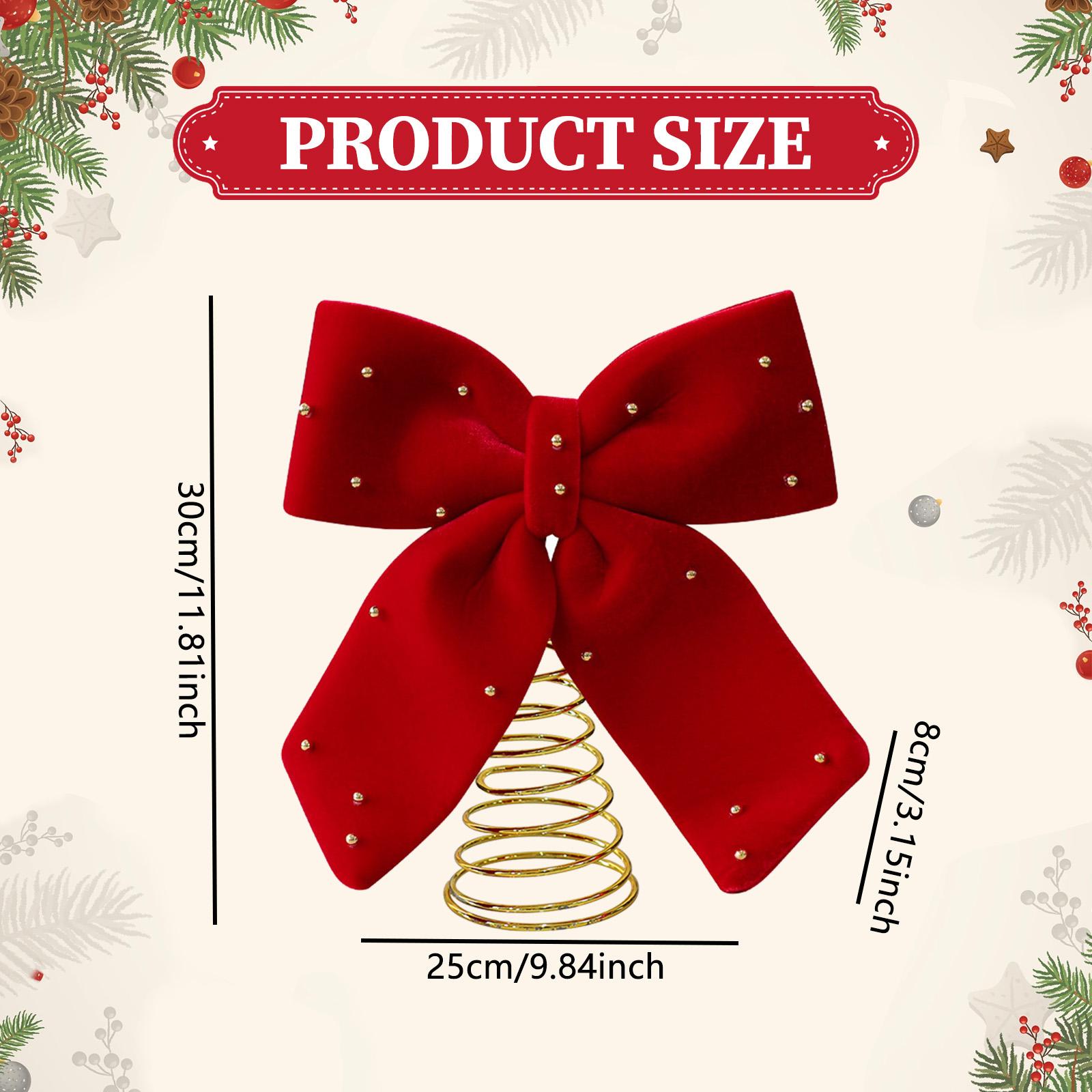 Eleganter Roter Schleifenknote – Home Xmas Decor Ideas Bewertung und Preis