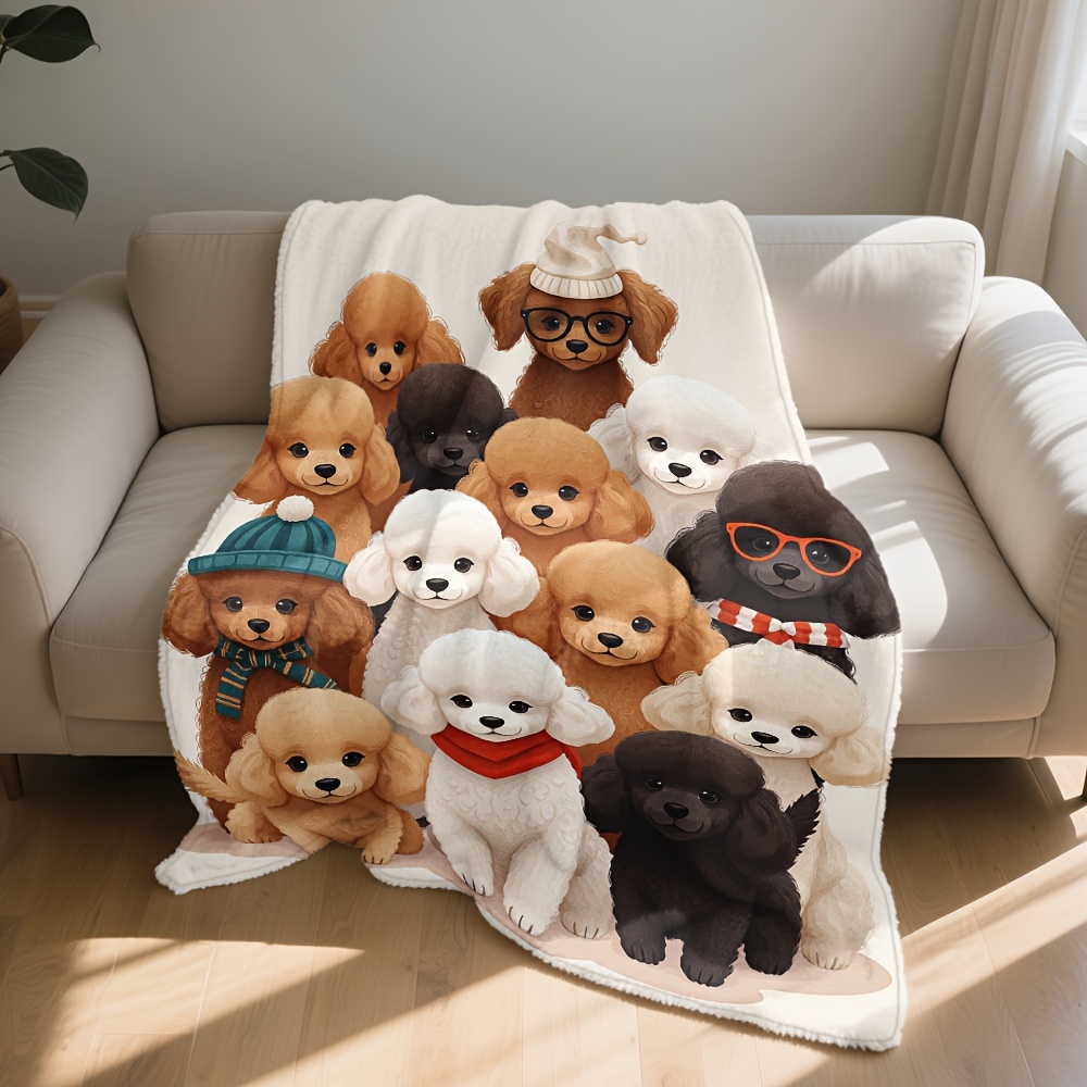 Flauschige Hunde-Freunde Decke – Home Xmas Decor Ideas Bewertung und Preis