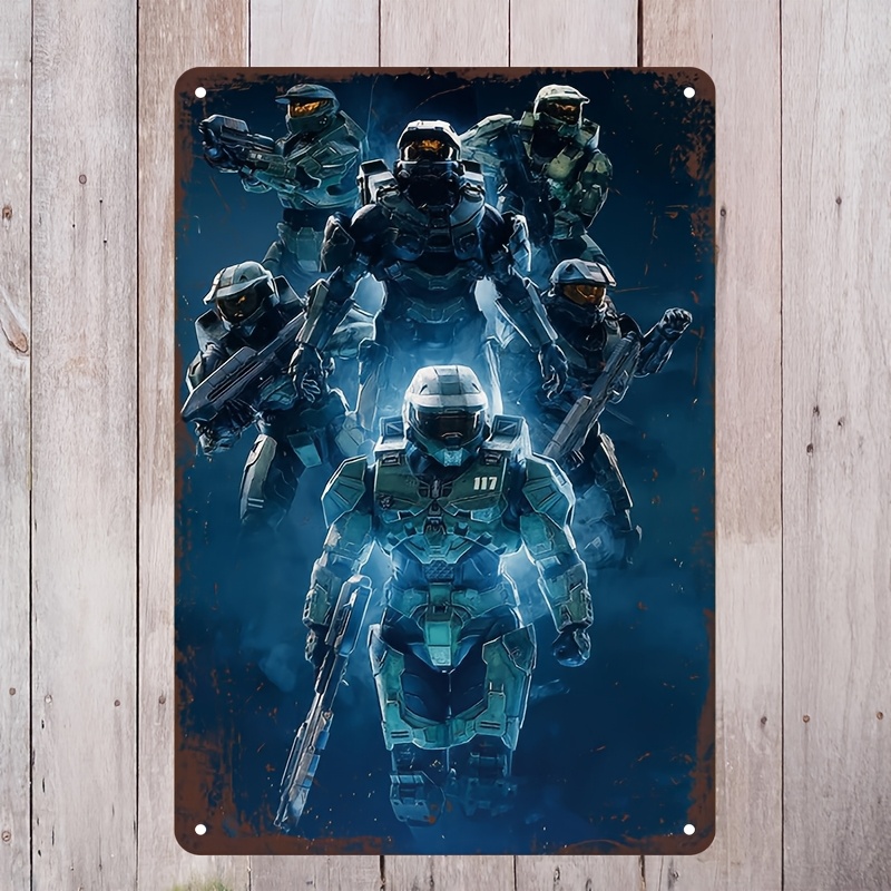 Halo-inspiriertes Metall-Wandk – Home Decor Games Free Bewertung und Preis