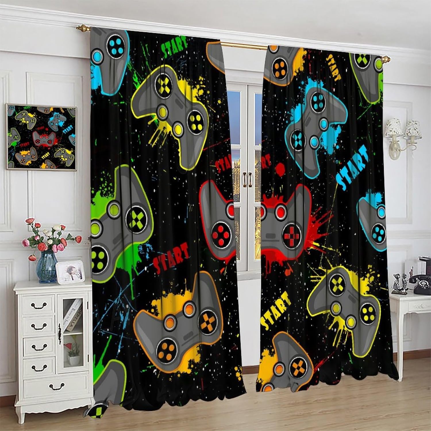 Gaming-Vorhang für Kinderzimme – Home Decor Youtube Videos Bewertung und Preis