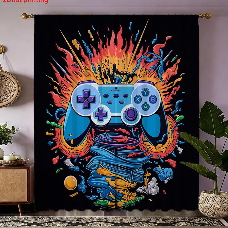Retro-Gaming-Controller Vorhän – Home Decor Youtube Videos Bewertung und Preis