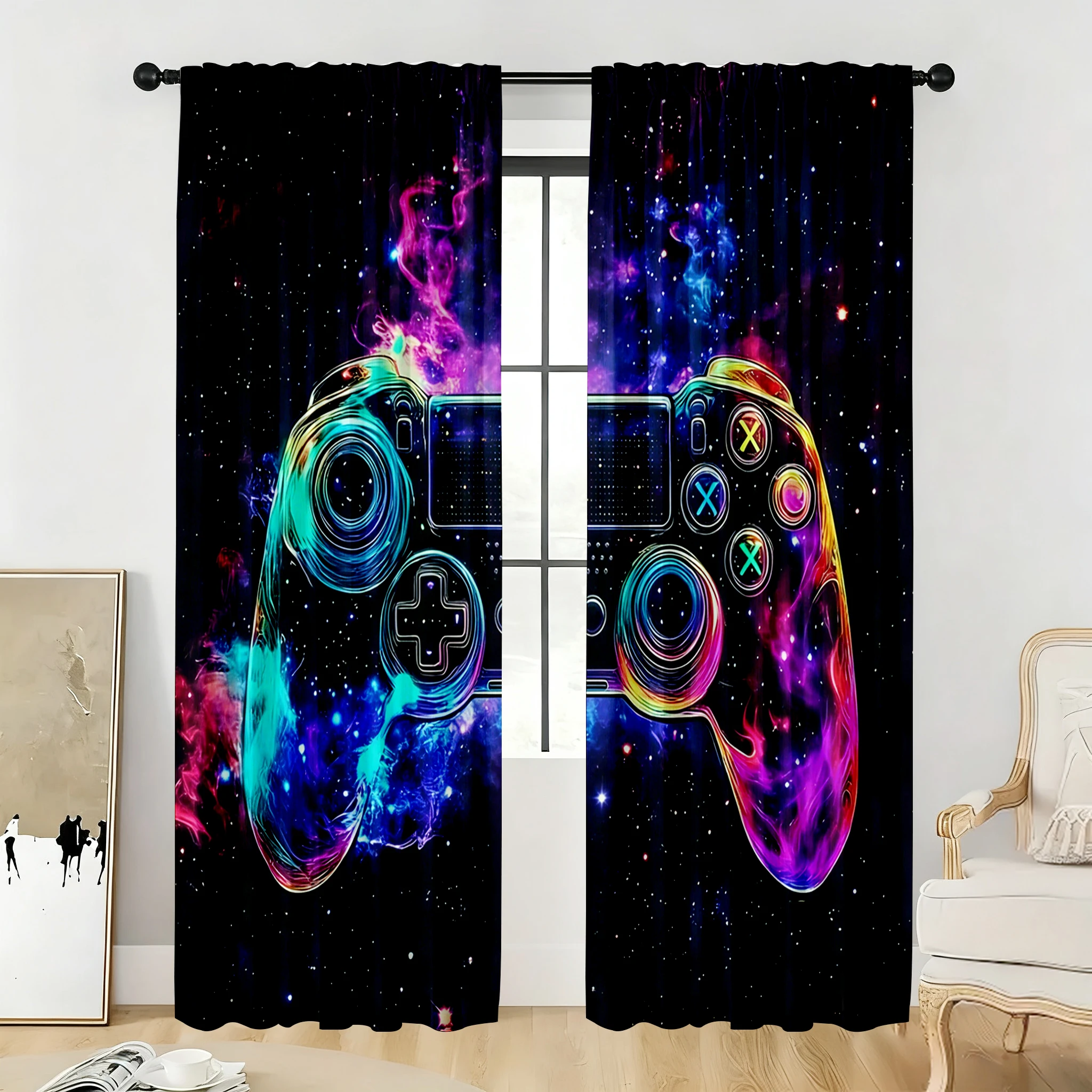 Gaming-Controller Vorhang-Set  – Home Decor Youtube Videos Bewertung und Preis