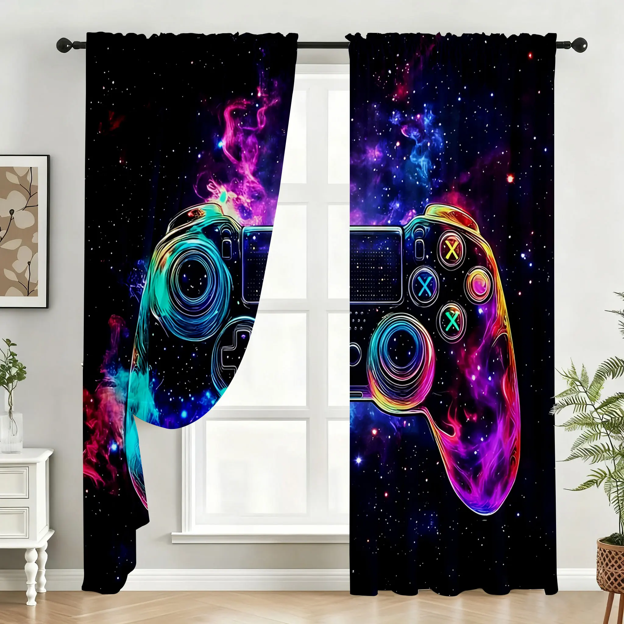 Gaming-Controller Vorhang-Set  – Home Decor Youtube Videos Bewertung und Preis