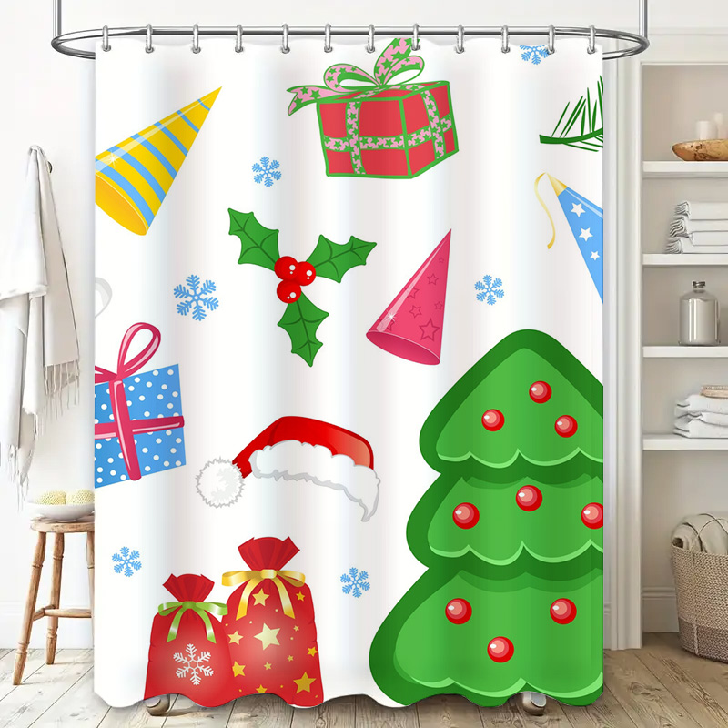 TU Duschvorhang, Weihnachtswal – Home Xmas Decor Ideas Bewertung und Preis