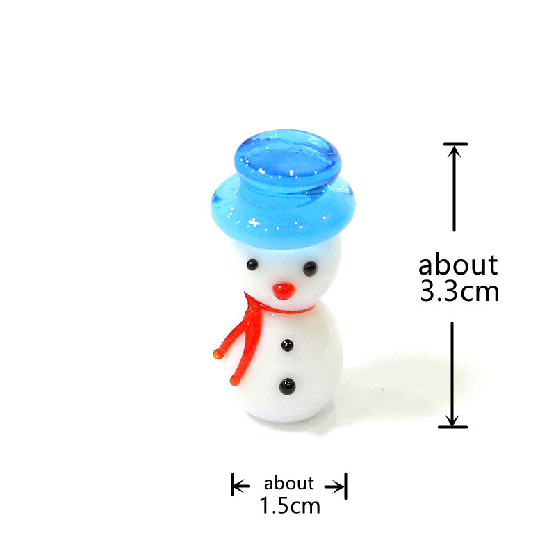 Mini Niedliche Glas-Schneemann – Home Xmas Decor Ideas Bewertung und Preis