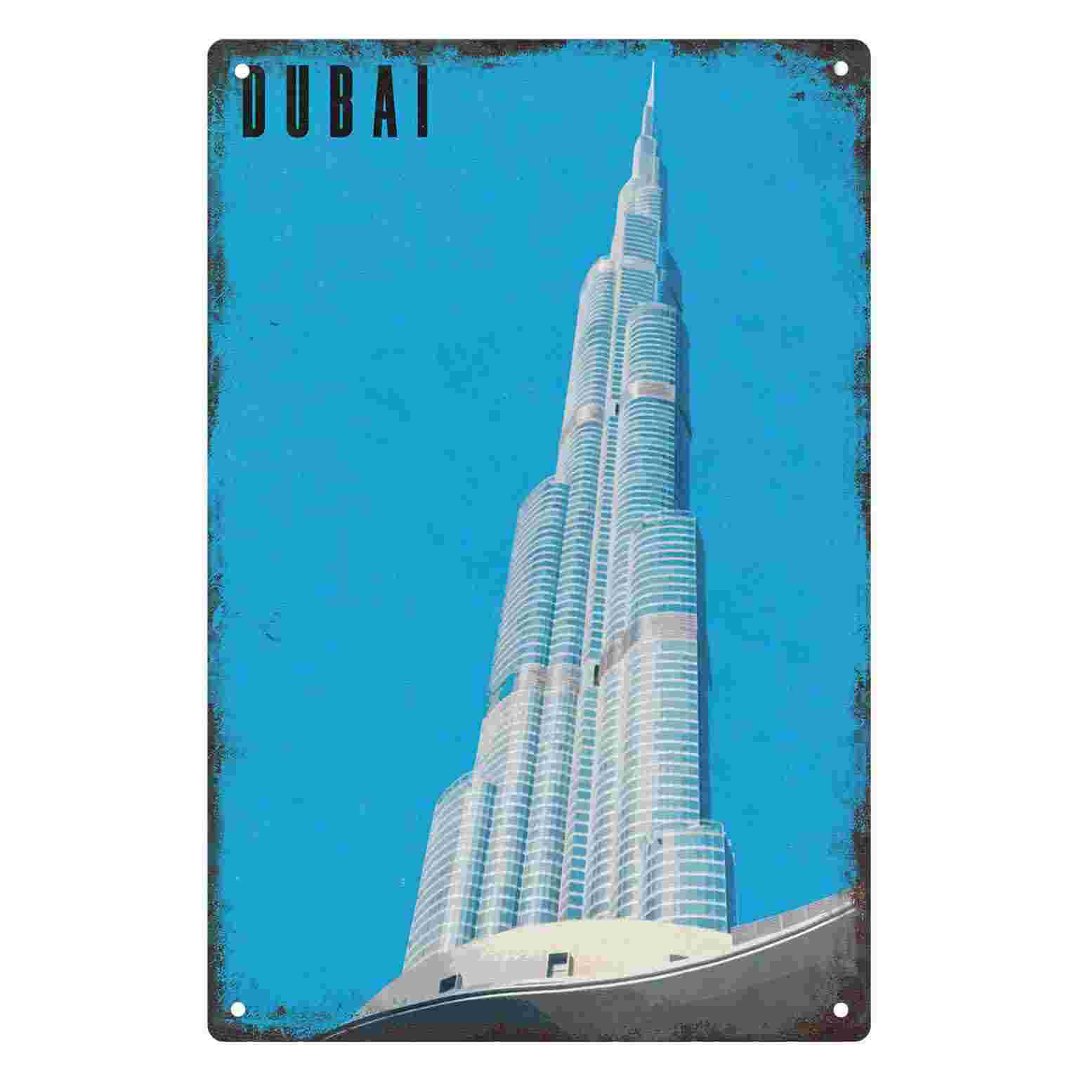 2D FLAT 1 Stück „Dubai Burj Kh – Home Decor Dubai Bewertung und Preis