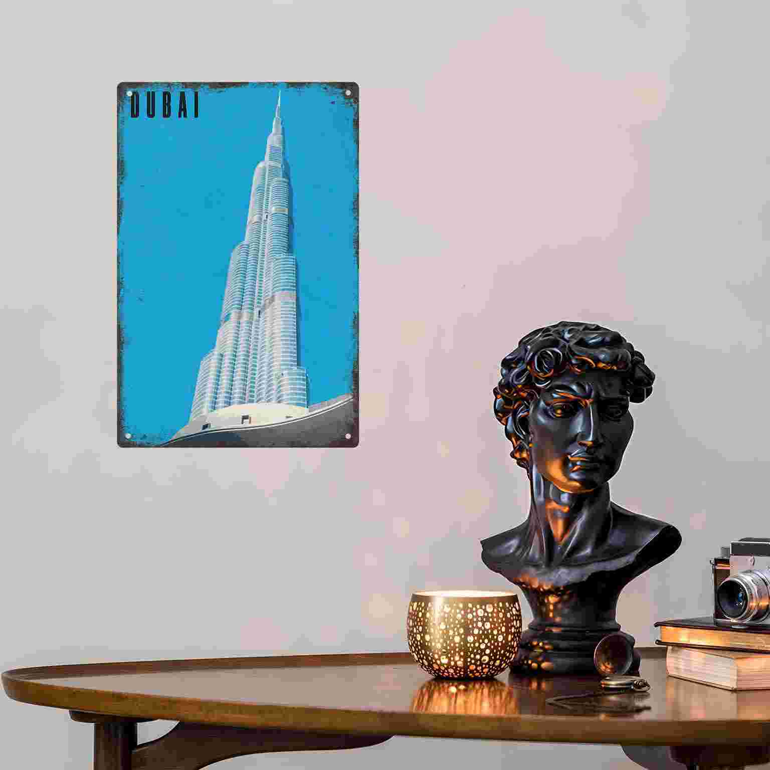 2D FLAT 1 Stück „Dubai Burj Kh – Home Decor Dubai Bewertung und Preis