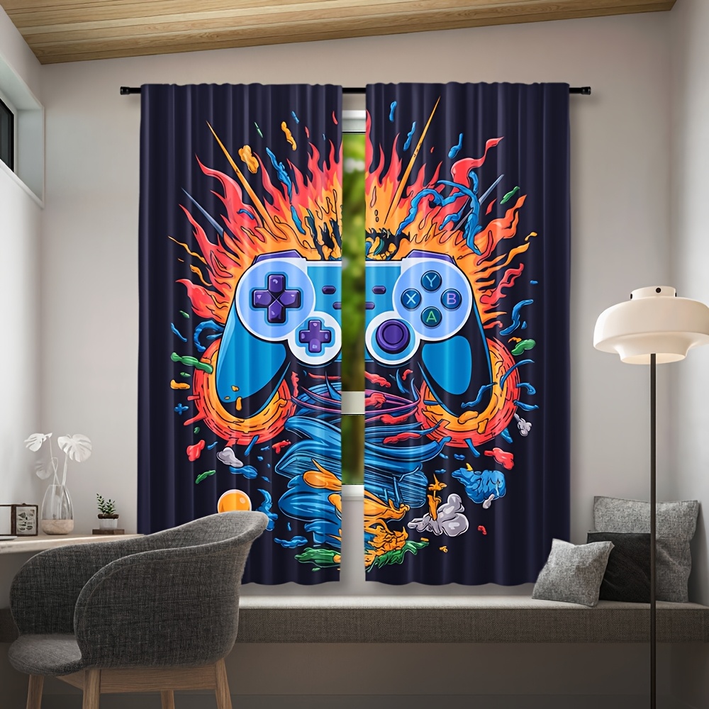 Gamer Popkultur Vorhang Fenste – Home Decor Youtube Videos Bewertung und Preis