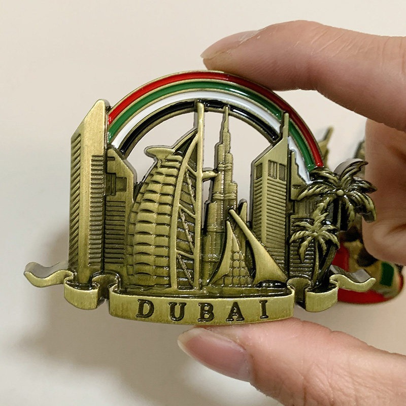 Dubai 3D Kühlschrankmagnete Or – Home Decor Dubai Bewertung und Preis