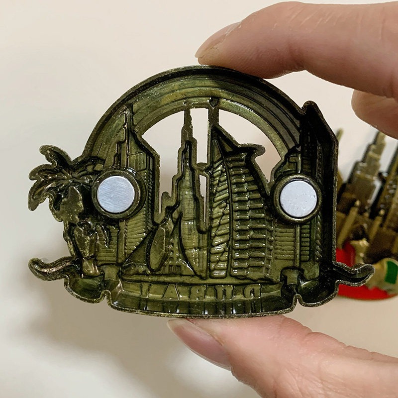 Dubai 3D Kühlschrankmagnete Or – Home Decor Dubai Bewertung und Preis