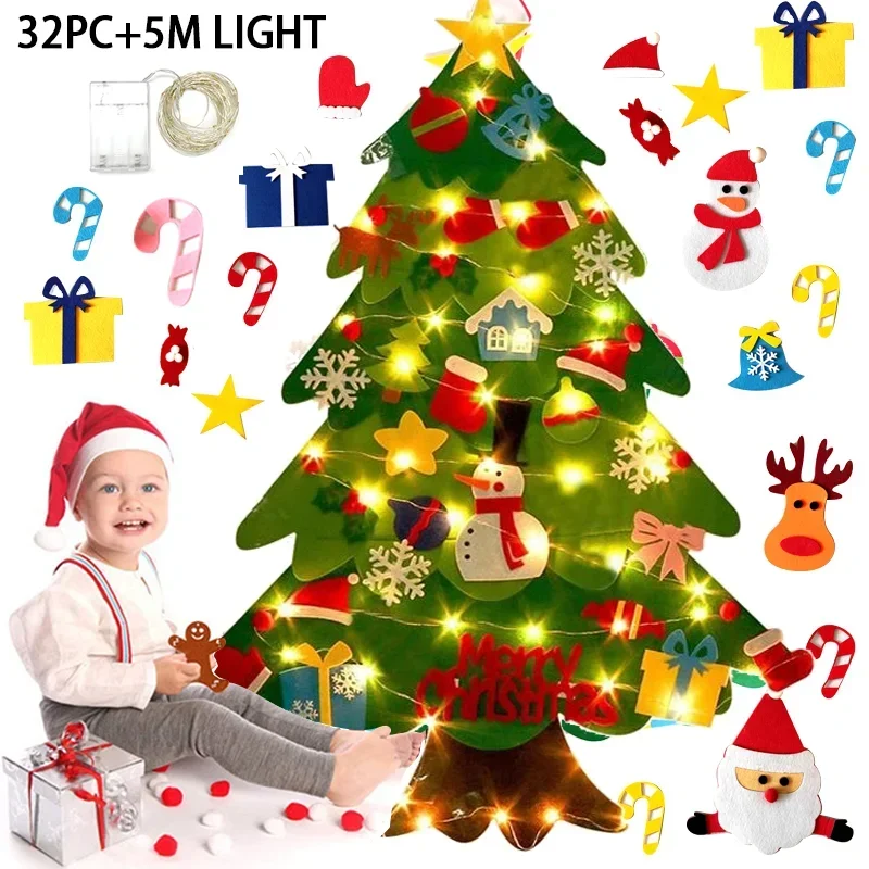 DIY-Filz-Weihnachtsbaum-Set fü – Home Xmas Decor Ideas Bewertung und Preis